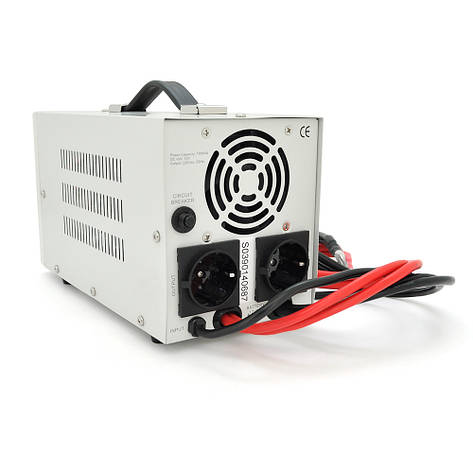 ИБП с правильной синусоидой Europower EP-MPS-1000/12 (700 Вт) 5/10/15/20А, под внешнюю АКБ 12В (AGM/GEL/LFP ) , Q2 (350*230*190), фото 2