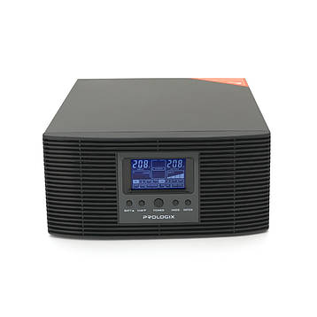 ДБЖ Prologix ВА1000-12 (800 Вт), під зовнішній АКБ 12 V (LiFePo4/GEL/AGM), струм заряду 10/20A, фото 2