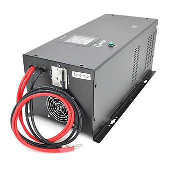 ИБП с правильной синусоидой Europower PSW-EP3000WM24 (2100 Вт) 20А, настенный, под внешнюю АКБ 24В , Q1 640*335*325 19,9 кг, фото 1