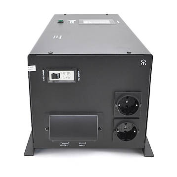 ИБП с правильной синусоидой Europower PSW-EP3000WM24 (2100 Вт) 20А, настенный, под внешнюю АКБ 24В , Q1 640*335*325 19,9 кг, фото 2