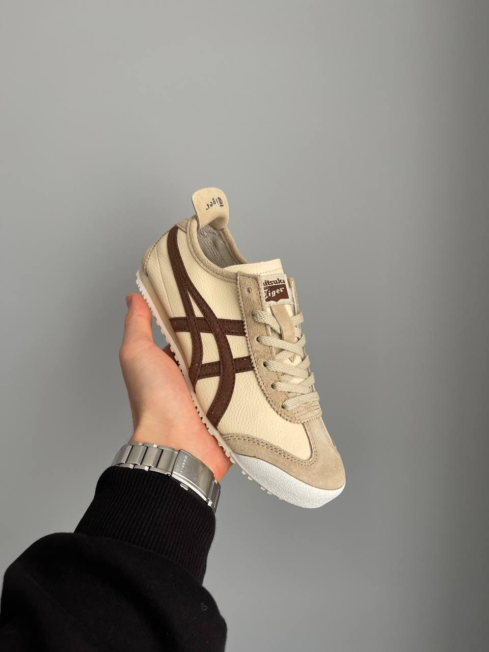 Кросівки чоловічі бежеві Asics Onitsuka Tiger Mexico 66 'Beige Suede Brown' (20532), фото 1