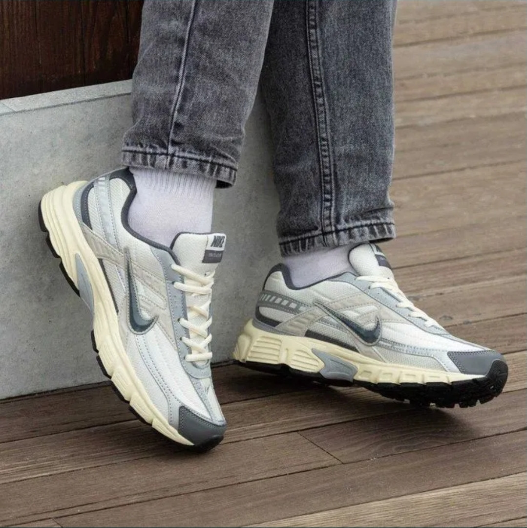 Кросівки жіночі initiator бежеві з сірим, фото 1