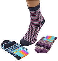 Жіночі шкарпетки Krokus - 12.50 грн./пара (дрібна смужка)