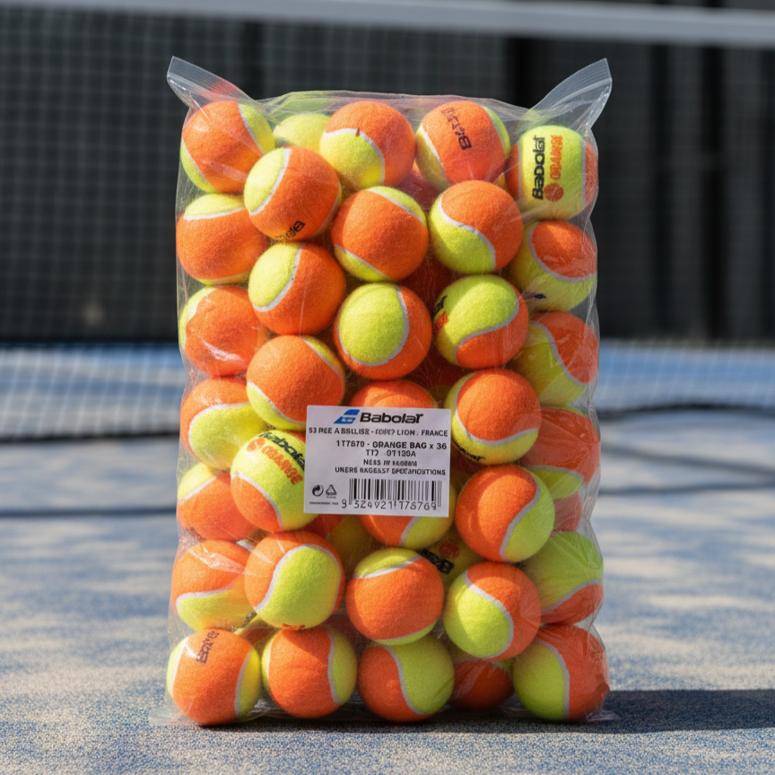 М'ячі тенісні дитячі Babolat Orange 36 bag, фото 1