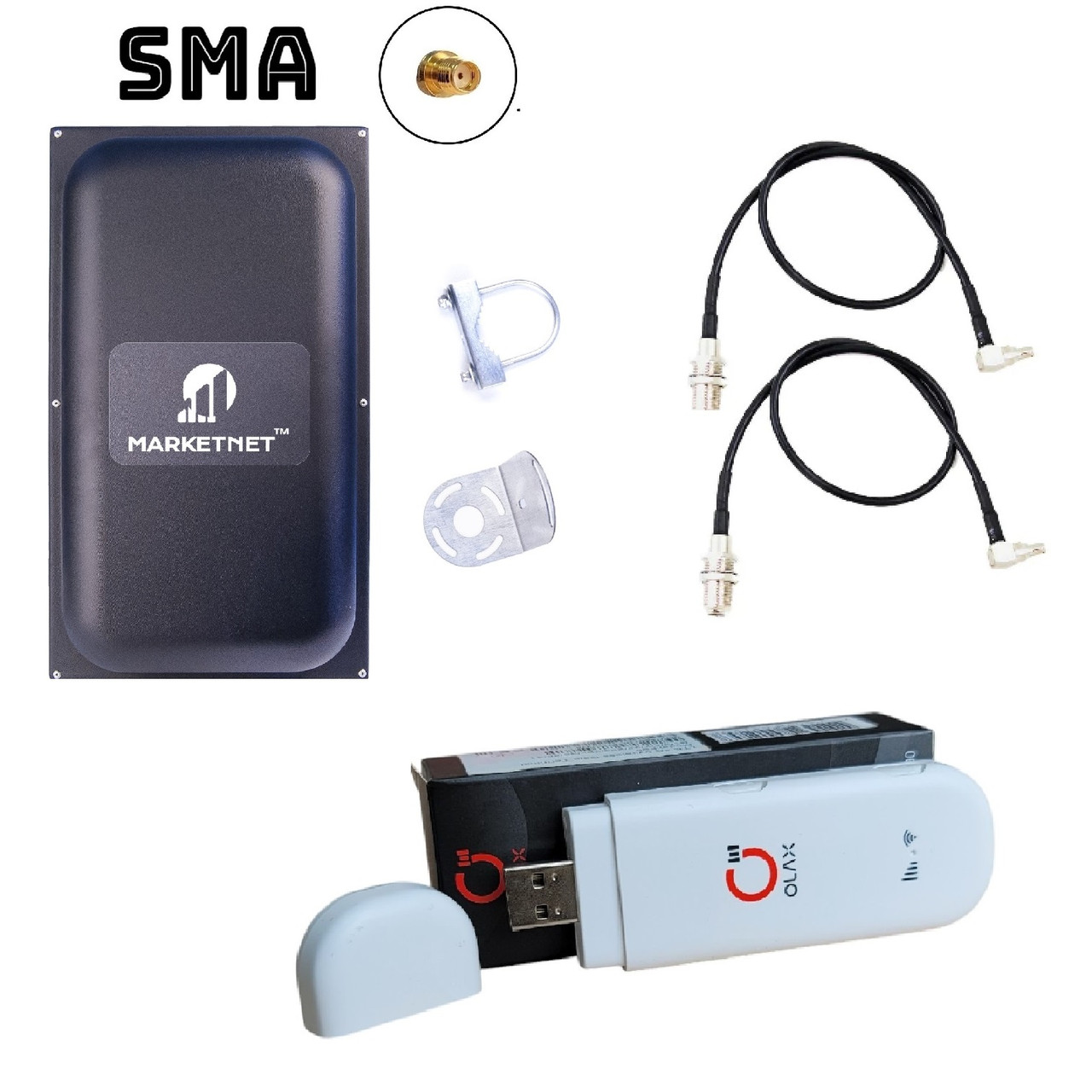 Комплект 4G Роутер Olax F90 + Антена Maxi MIMO SMA 24 dBi