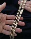 Золотий ланцюжок Панцир Плетений, фото 2