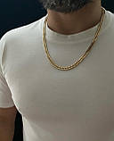 Золотий ланцюжок Панцир Плетений, фото 8