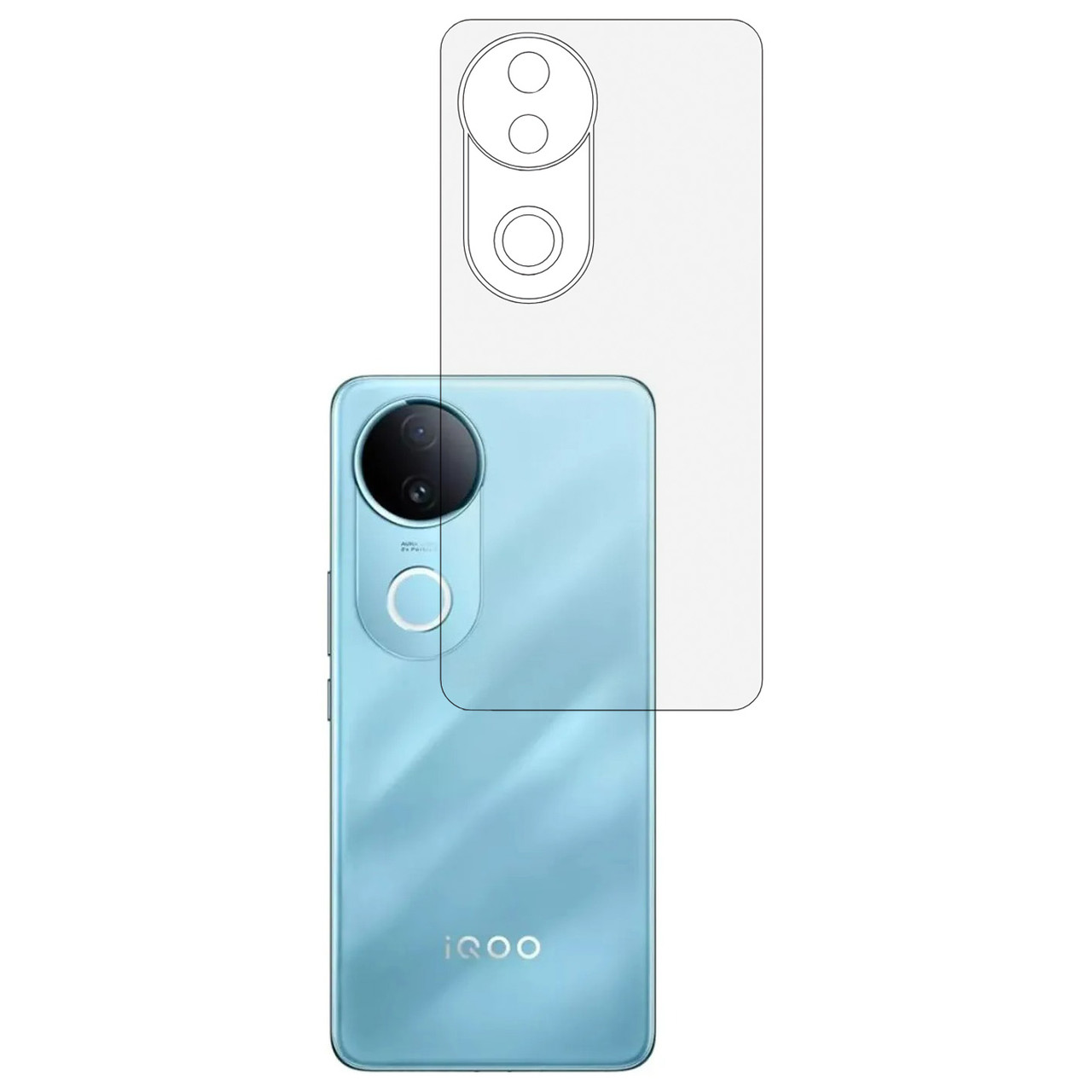 Плівка на задню панель Mietubl HD для Vivo iQOO Z10R, фото 1