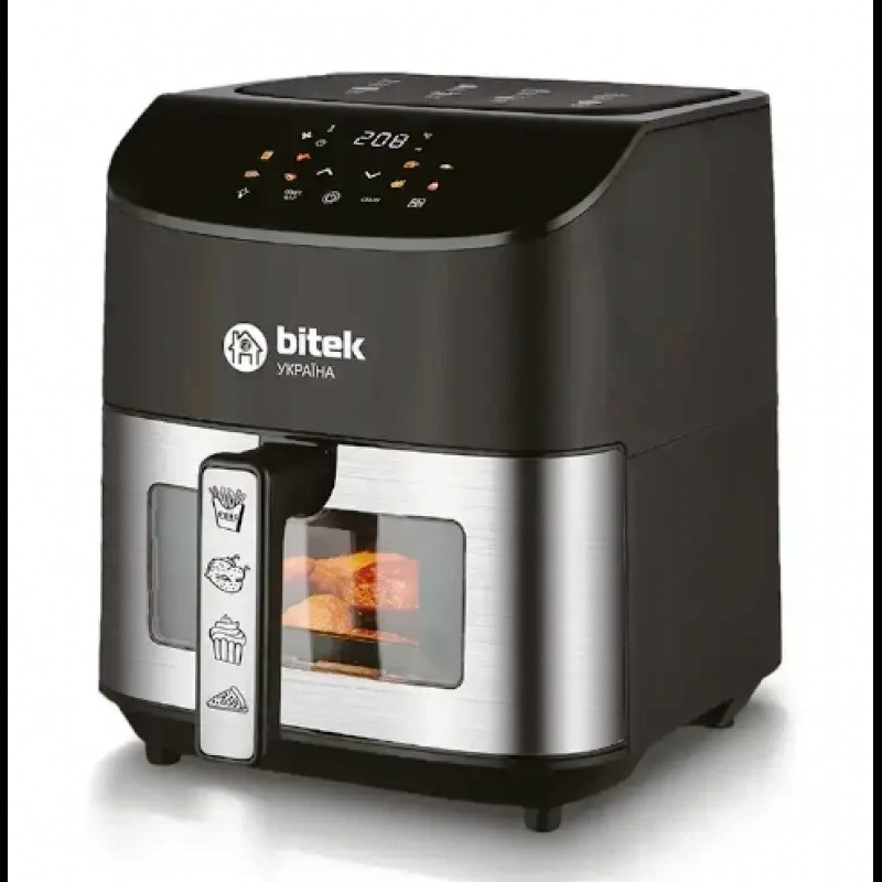 Аерофритниця Air Fryer 4200Вт на 10л Витек Німеччина електрична фритюрниця без олії, фото 1