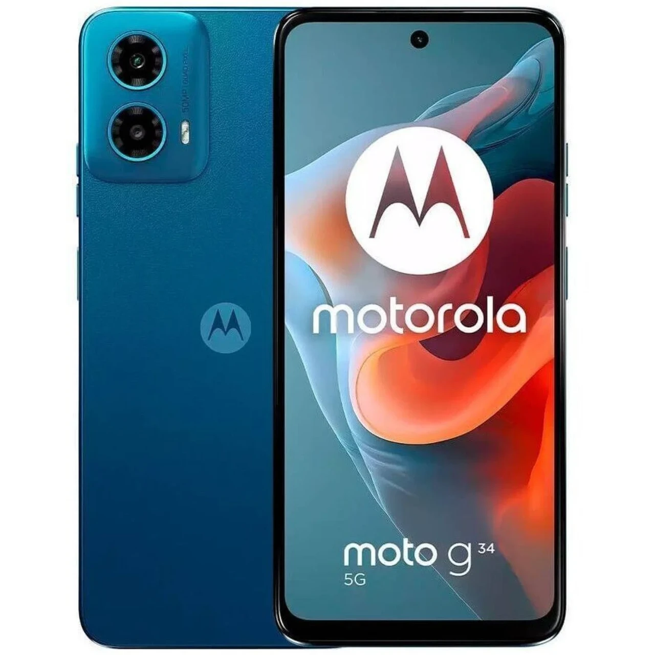 Смартфон Motorola Moto G34 8/128GB Ice Blue, фото 1