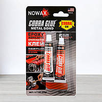 Епоксидний клей Nowax Cobra Glue Metal Bond, 20г