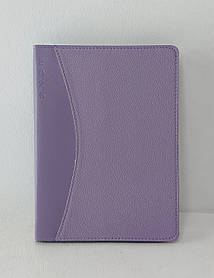 Щоденник датований А5 2026 рік Aurora Інтегральна обкл. Екошкіра Світло-синій 336 стор. у лінію (ВМ2115-26) Buromax