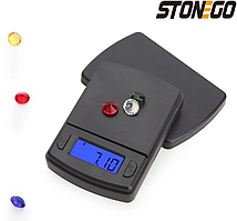 Ваги міні ювелірні Stonego P500, знімна кришка, діапазон 0.01г / 500г, Китай