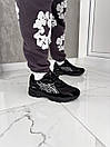 Кросівки чоловічі чорні зимові Asics Gel-NYC Black Grey Termo (22648), фото 6