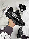 Кросівки чоловічі чорні зимові Asics Gel-NYC Black Grey Termo (22648), фото 3