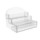 Підставка EKOSTAR для пробників і сашетів із акрила 250х200х185, фото 2