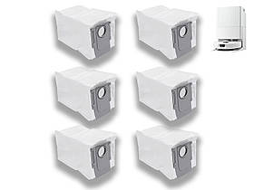 Мішок для пилу (6 шт.) сумісний із базою самоочищення Roborock Qrevo, L QV 35A, QV 35S, QR 598, QR 798