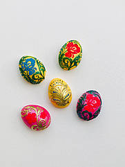 Прикраса для торта з шоколадної глазурі Яєчки 2D