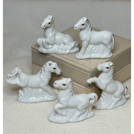 Набір порцелянових статуеток 5шт 5х6см 251008-3