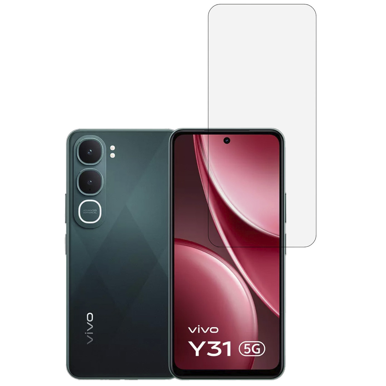 Гідрогелева плівка Mietubl HD для Vivo Y31 5G Глянцева, фото 1