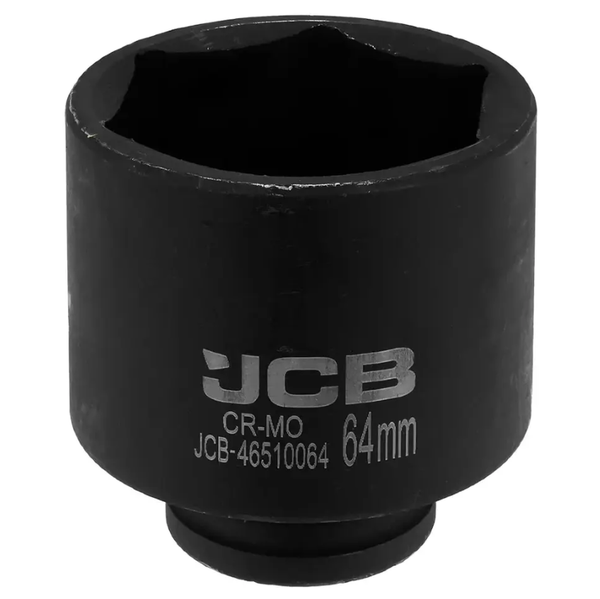 Гoлoвкa тopцeвa удapнa глибока 3/4" 64 мм (6-гранна) JCB Tools JCB-46510064, фото 1
