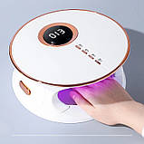 Професійна лампа UV/LED BQ V12 біла для сушіння гель-лаку, 168 Вт., фото 6