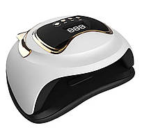 Професійна лампа UV/LED BQ V19 біла для сушіння гель-лаку, 120 Вт.