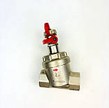 Фільтр універсальний механічного очищення 1" ВВ кран злив 1/2" KVANT Dis, фото 2