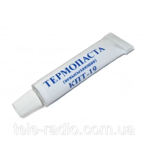 Термопаста КПТ-19, 17g, сiра, тюбик, фото 1