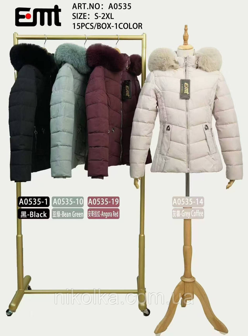 Куртка утеплена жіноча оптом, S-2XL рр., арт. Si-A0535, фото 1