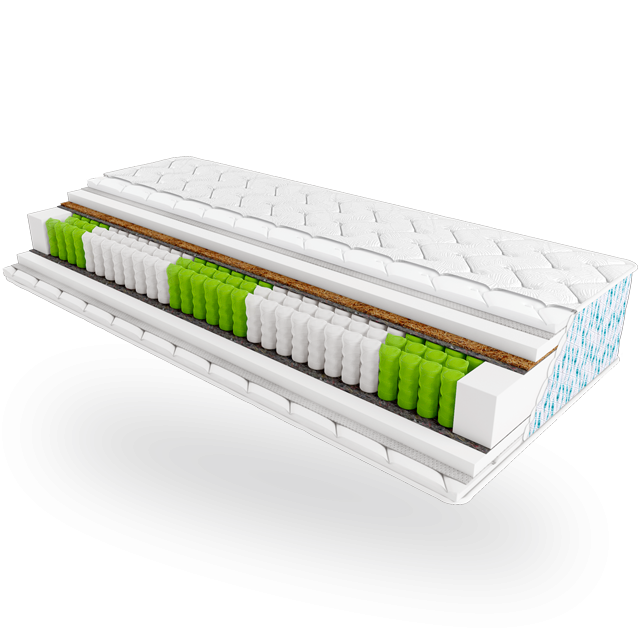 Ортопедичний матрац Ісла Пальмера - 21 см, кокос, необмежене навантаження