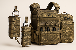 Спорядження власного виробництва від «БОЄЦЬ»