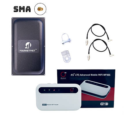 4G комплект Роутер Olax MF985 + Антена Maxi MIMO SMA 24 dBi, фото 1