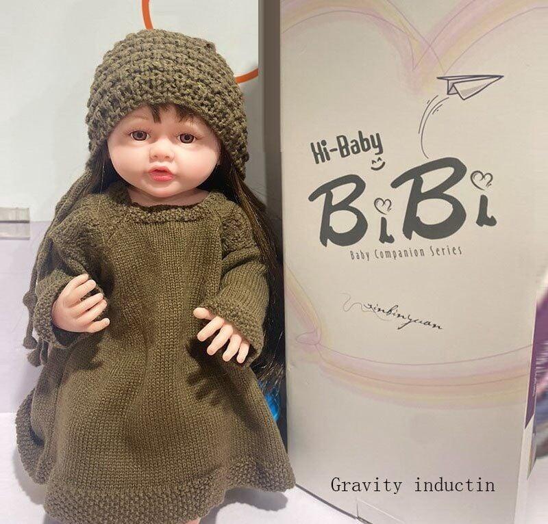 Лялька XBY 6604 (12) звуки, висота 52 см, гумова, пляшечка, памперс, соска, в коробці