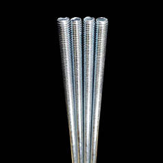 Стрижні різьбові | Шпильки - Гвинти сталеві, оцинковані