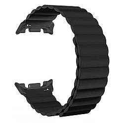 Ремінець Primolux Magnet для годинника Samsung Galaxy Watch 8 (46 mm / 44 mm / 40 mm) - Black