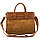 Сумка жіноча шкіряна класична Firenze Italy F-IT-7634C-S руда, фото 6