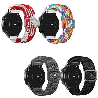 Плетений ремінець 20 мм для смарт годинника