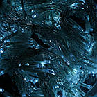 Гірлянда штора довжина 3 метра, 180 лампочок, від батарейок, біле світло, 8 режимів, фото 2