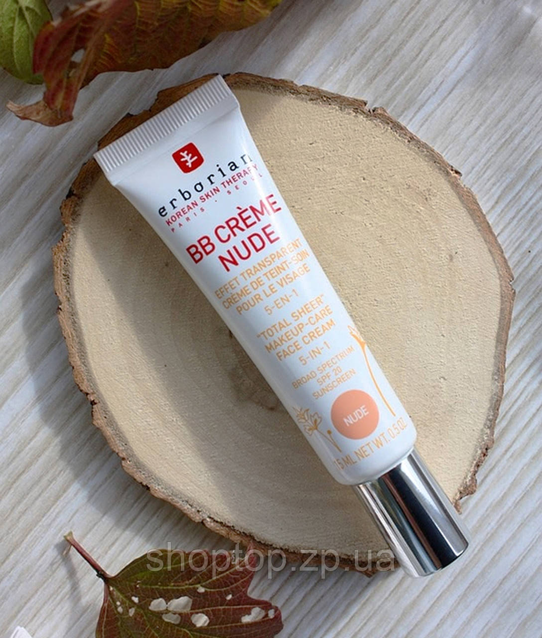 ВВ Крем Erborian з тонуючим ефектом, 5 в 1 – 15ml ( Nude), фото 1
