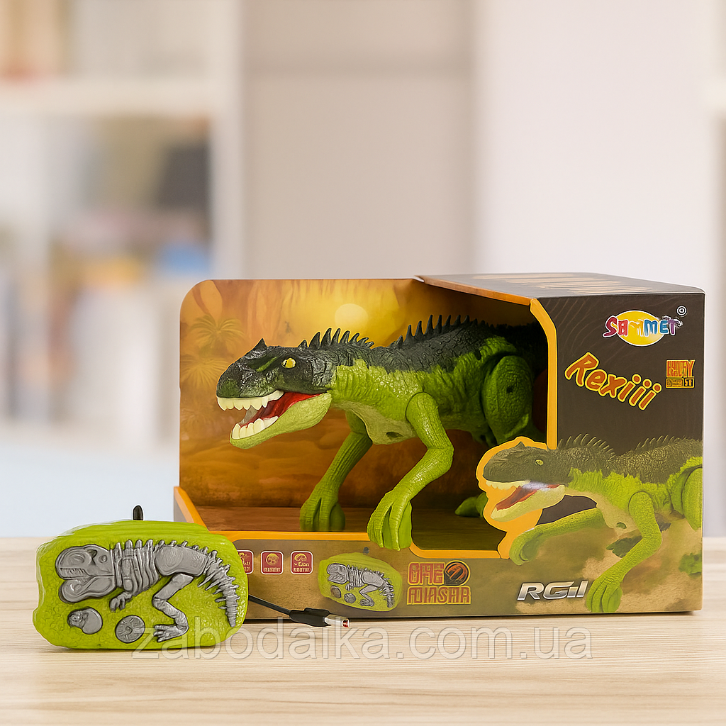 Робот інтерактивний динозавр на радіокеруванні звук NY 064 B, фото 1