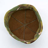 Тактична шапка-докерка комбінована з Тризубом в камуфляжі мультікам, фото 10