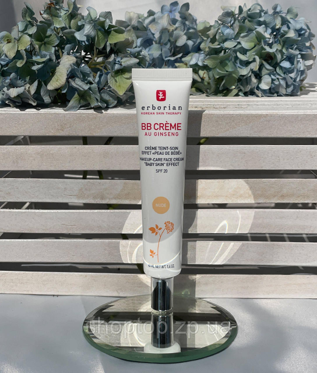 ВВ Крем Erborian з тонуючим ефектом, 5 в 1 – 40ml ( Nude), фото 1