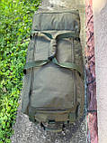 Сумка US 150л великого розміру. Хаки, фото 8