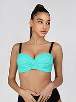 7Купальник SAME GAME 5059 Анита мята (В НАЛИЧИИ ТОЛЬКО 46 48 52 УКР р-ры), фото 4