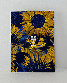 Блокнот А5 "Ї" 96 арк. в клітку Тверда обкл. (8455-3-А) Axent