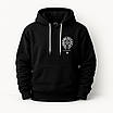 Худі Chrome Hearts чорна тепла м’яка якісна на флісі, фото 2