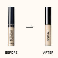 The Saem Cover Perfection Tip Concealer Консилер зі світловідбивними частинками 7 мл