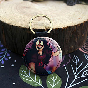 Брелок круглий на ключі Джон Доу - John Doe KR3408