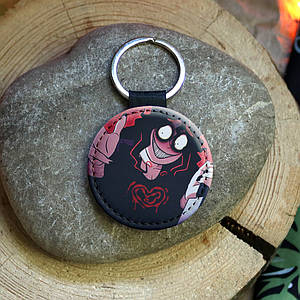 Брелок круглий на ключі Джон Доу - John Doe KR3410